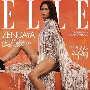 3️⃣ /$12 December/Jan 2021 ELLE Magazine Zendaya